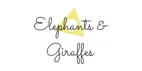 Elephants and Giraffes Children's Boutique logo